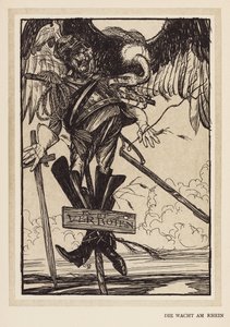 La ghirlanda del Kaiser: Die Wacht Am Rhein da Edmund Joseph (after) Sullivan