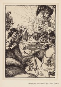La Ghirlanda del Kaiser: "Kultur," Mangiatore di rospi per Kaiser Comus da Edmund Joseph (after) Sullivan