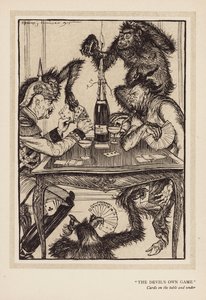 La ghirlanda del Kaiser: Il gioco del diavolo da Edmund Joseph (after) Sullivan