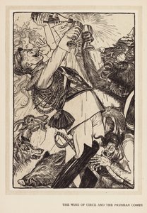 La ghirlanda del Kaiser: Il vino di Circe e il Comus prussiano da Edmund Joseph (after) Sullivan