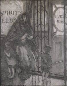 La porta della taverna, Bibbys Annual da Edmund Joseph (after) Sullivan
