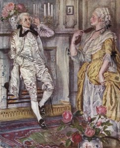 Illustrazione per Il vicario di Wakefield di Oliver Goldsmith