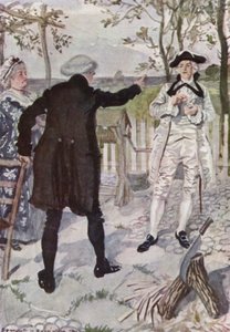 Illustrazione per Il vicario di Wakefield di Oliver Goldsmith da Edmund Joseph Sullivan