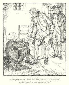 Illustrazione per Il vicario di Wakefield di Oliver Goldsmith da Edmund Joseph Sullivan