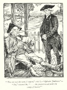 Illustrazione per Il vicario di Wakefield di Oliver Goldsmith da Edmund Joseph Sullivan