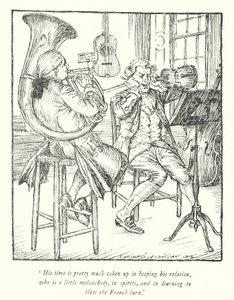 Illustrazione per Il vicario di Wakefield di Oliver Goldsmith da Edmund Joseph Sullivan