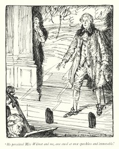 Illustrazione per Il vicario di Wakefield di Oliver Goldsmith da Edmund Joseph Sullivan