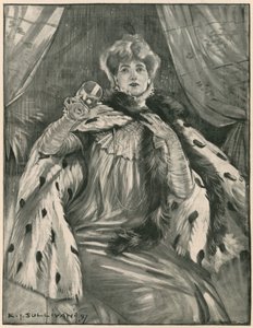 Sarah Bernhardt da Edmund Joseph Sullivan