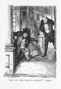 Scena da Lo strano caso del dottor Jekyll e del signor Hyde di Robert Louis Stevenson
