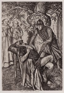 La Vita e la Morte di Re Giovanni, Atto V, Scena 7 da Edmund Joseph Sullivan