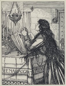 Illustrazione per A Dream of Fair Women e altre poesie