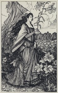 Illustrazione per A Dream of Fair Women e altre poesie da Edmund Joseph after Sullivan