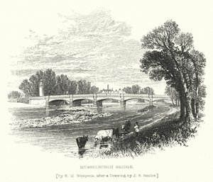Ponte di Musselburgh da Edmund Morison (after) Wimperis