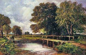 Il guado, 1890 da Edmund Morison Wimperis