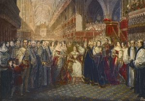 Incoronazione della Regina Vittoria all