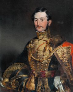Capitano F Farquharson di Eastbury, Dorset, 7° Ussari, 1836 da Edmund Thomas Parris
