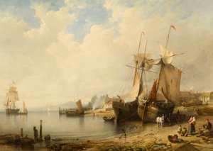 Bassa marea: Dundee da Broughty Ferry da Edmund Thornton Crawford