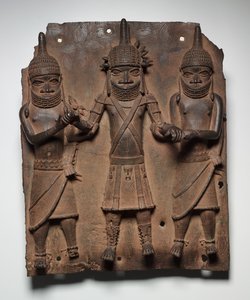 Placca, forse 1500-1600 da Edo Culture