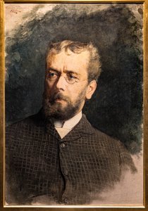 Ritratto di Telemaco Signorini da Edoardo Gelli