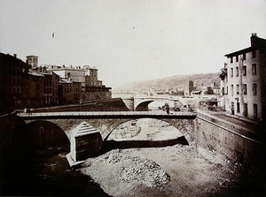 Veduta di Vienne da Edouard Denis Baldus