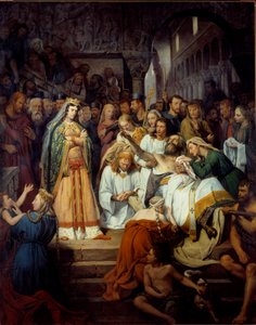 La morte di San Pretestato, vescovo di Rouen