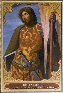 Eustachio III, Conte di Boulogne da Édouard Alexandre Odier