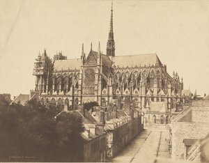 Cattedrale di Amiens da Édouard Baldus