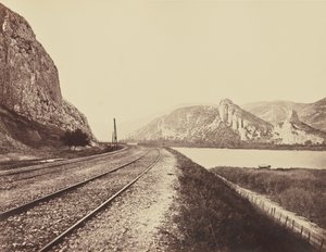 Ingresso al Colle di Donzère da Édouard Baldus