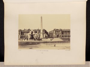 Piazza della Concordia (n. 45) da Édouard Baldus