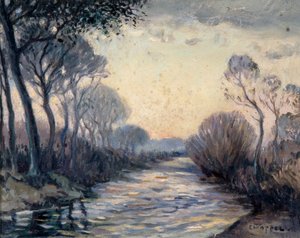 Fiume Cagnes da Edouard Chappel