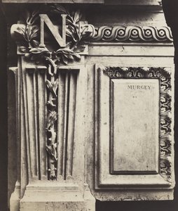 Elemento decorativo, Nuovo Louvre, c.1856 (stampa all