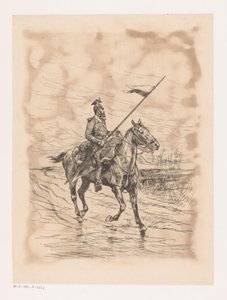Ulan in tempo tempestoso da Edouard Detaille