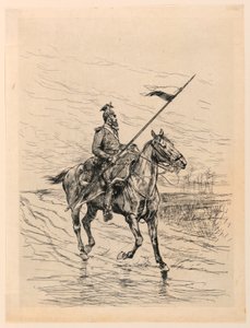 Un Uhlan da Edouard Detaille