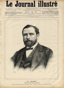 Emile Loubet (1836-1929) nel 1892 (presidente del consiglio - ministro dell