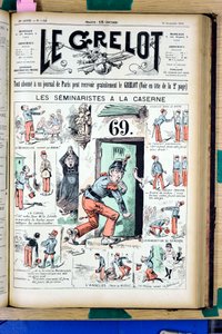 Copertina di "Il Grelot", numero 1025, Satirico a Colori