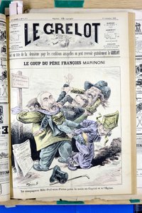 Copertina di Le Grelot, numero 1170, satirico a colori