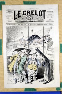 Copertina di "Le Grelot", numero 360, Satirico a Colori