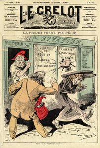 Copertina di Le Grelot, numero 423 da Edouard Guillaumin Pepin