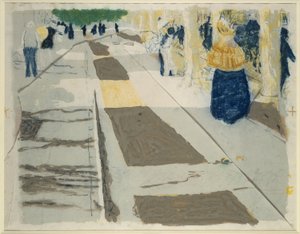 Il viale da Édouard Jean Vuillard