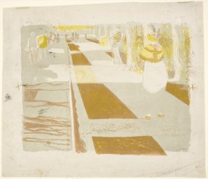 Il viale da Édouard Jean Vuillard