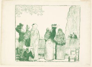 Le Tuileries da Édouard Jean Vuillard