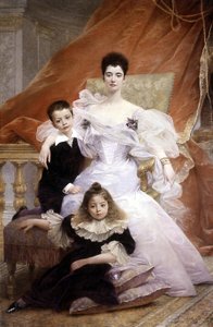 Contessa di Beauchamp e i suoi figli