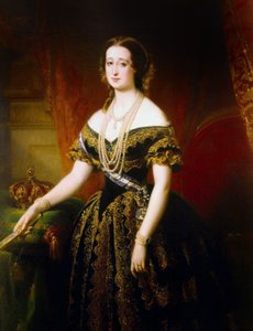 Imperatrice francese Eugenia da Edouard Louis Dubufe