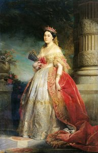Mathilde Laetitia Wilhelmine Bonaparte (1820-1904) 1861 da Edouard Louis Dubufe
