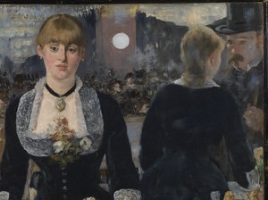 Un bar alle Folies-Bergère, 1881-82 (dettaglio) da Édouard Manet