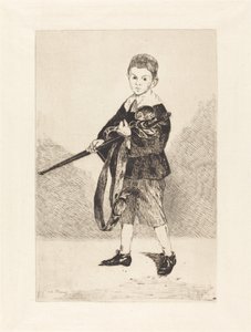 Bambino con Spada, Girato a Sinistra da Édouard Manet