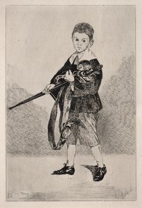 Bambino con spada, rivolto a sinistra da Édouard Manet