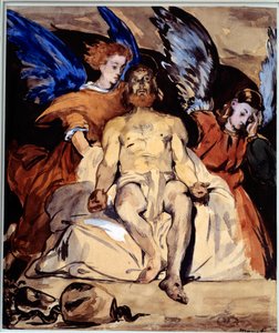 Cristo con angeli da Édouard Manet