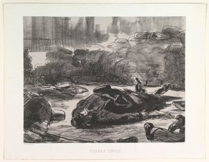Guerra Civile da Édouard Manet