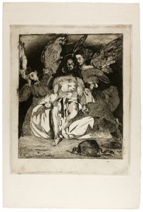 Cristo morto con angeli da Édouard Manet